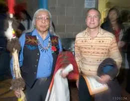 color photo of Birgil and Steve