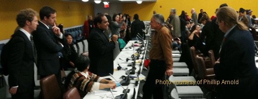 Steve and Monseignor Dr. Kuriakose at UN